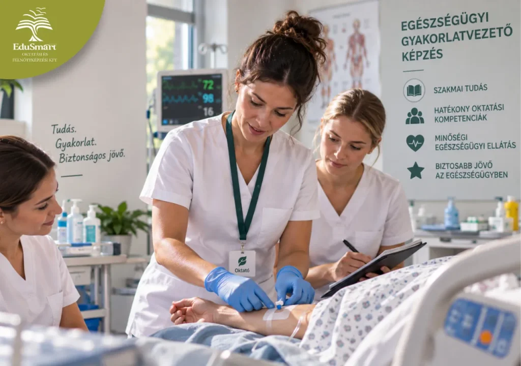 Egészségügyi gyakorlatvezető képzés – céges képzés az EduSmarttól